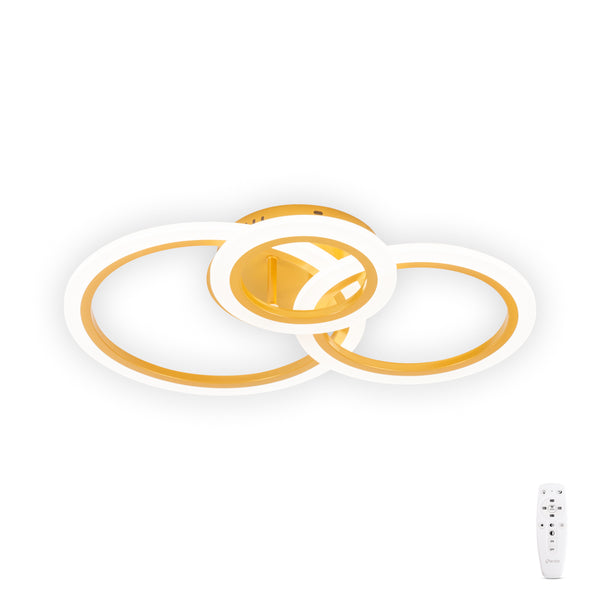 Smart LED Chandelier Oro 45W, 50cm, Remote Control Included - Dimmable Light (Warm-Cool)