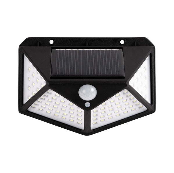 Solar LED Wall Light with Motion Sensor and Night Light, IP54 - Weatherproof